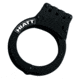 Monadnock Cuff Oversized Steloy Hinge Handcuff Black - 3155-H