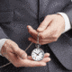Mondaine Pocket Watch, Silver, 43mm, A660.30316.11SBB