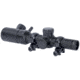 Monstrum 1-4x20 Rifle Scope with Rangefinder Reticle and Medium Profile Scope Rings, Black, S1420-R-RG