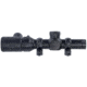 Open Box, Dealer Demo, Monstrum 1-4x20 Rifle Scope with Rangefinder Reticle and Medium Profile Scope Rings, Black, S1420-R-RG