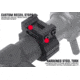 Monstrum 1 inch Precision Picatinny V2 Scope Rings, Black, .85 in, SR-1-P080