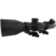 Monstrum 3-12x42 AO Rifle Scope with Illuminated Mil-Dot Reticle and Offset Reversible Scope Rings, Black, S31242-R-RGAO-V2