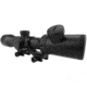 Monstrum 3-12x42 AO Rifle Scope with Illuminated Mil-Dot Reticle and Offset Reversible Scope Rings, Black, S31242-R-RGAO-V2