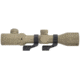Monstrum 3-12x42 AO Rifle Scope with Illuminated Mil-Dot Reticle and Offset Reversible Scope Rings, Flat Dark Earth, TS31242-R-RGAO-V2