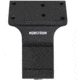 Monstrum 45 Degree Micro Red Dot Picatinny Mount, Hard Anodized, Black, ZD20