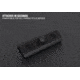 Monstrum Bipod Mounting Stud with M-LOK Adaptor Base, Black, MBM11