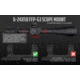 Monstrum G3 5-25x50mm w/ Illuminated MOA Reticle and Parallax Adjustment Rifle Scope, 30mm Tube First Focal Plane, Black, G3F52550-BLK