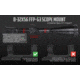 Monstrum G3 8-32x56 First Focal Plane FFP Rifle Scope with Illuminated MOA Reticle and Adjustable Objective, Black, G3F83256-BLK