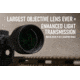 Monstrum Guardian Rifle Scope, 3-9x40mm, 1 inch Tube, Second Focal Plane, Crosshair Reticle, Black, SG3940-B