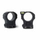 Monstrum Next Level 1in Diameter Riflescope Rings, with Integrated Level Bubble and Anti-Recoil Lugs, 1.35in Center Height, Pair, Black, SR-1WLB-P135