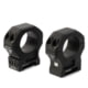 Monstrum Rogue Scope Rings, 1in Diameter, 1in Center Height, Pair, Black, ZS214M
