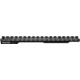 Monstrum Remington 700 Short Action 17-Slot Picatinny Rail, 20 MOA, Black, RM151-20