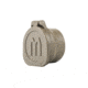 Monstrum Rubberized Flip-Up Rifle Scope Lens Covers, Objective Lens, Size G, Flat Dark Earth, 49-55 mm FCO-G-T