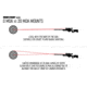 Monstrum Ruger American Rifles Long Action Picatinny Optic Rail, 20 MOA, Black, RM173-20