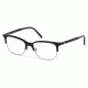 Mont Blanc MB0552 Eyeglass Frames - Shiny Black Frame Color