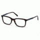 Mont Blanc MB0638 Eyeglass Frames - Dark Havana Frame Color