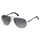 Mont Blanc MB456S Sunglasses - Gray Frame Color, Smoke Polarized Lens Color