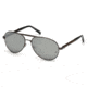 Mont Blanc MB458S Sunglasses - Shiny Gun Metal Frame Color