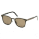 Mont Blanc MB584S Sunglasses - Matte Dark Brown Frame Color