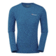 Montane Dart Long Sleeve T-Shirt - Mens, Electric Blue, 2XL, MDLTSELEZ07