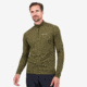 Montane Dart Thermo Zip Neck - Mens, Kelp Green, Medium, MDTZNKELM12