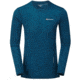 Montane Sabre Long Sleeve T-Shirt - Mens, Narwhal Blue, Extra Small, MSBLSNARA09
