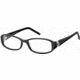 Montblanc MB0343 Eyeglass Frames - Shiny Black Frame Color