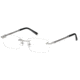 Montblanc MB0391 Eyeglass Frames - Shiny Palladium Frame Color