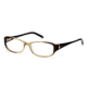 Montblanc MB0393 Eyeglass Frames - Light Brown Frame Color