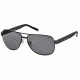 Montblanc MB364S Sunglasses - Matte Black Frame Color, Smoke Lens Color