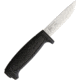 Mora Basic 511 Fixed Blade Black Fixed Blade Knife, 3.5in, Carbon Steel, Standard Edge, Black, Polypropylene Handle FT01830