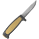 Morakniv Basic 511/ Knife, 8in Overall, 3.5in Carbon Steel Blade, Black/Tan Synthetic Handle, Black Molded Plastic Sheath, M-13248