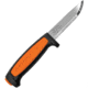 Morakniv Basic 546/Orange Knife, 8in Overall, 3.5in SS Blade, Black/Orange Synthetic Handle, Black Molded Plastic Sheath, M-13246