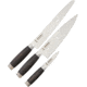 Morakniv Classic 1891 3 Pack Kitchen Knives, Three Piece Set 9in Chef'S Knife, 10in Bread Knife And 3in Paring Knife, Knives Have SS Blades And Black Wood Handles, Black, M-12423