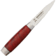 Morakniv Classic 1891 Paring Red Kitchen Knives, 7 1/2in Overall, 3in SS Blade, Red Wood Handle, Red, M-12312