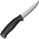 Morakniv Companion Knife, 8.63in Overall, 4in SS Blade, Black/Gray Polypropylene, M-13215