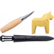 Morakniv Dalahorse Woodcarving Kit Knife, No, 120, 6.75in Overall Wood Carving Knife With 2.25in Laminate Vg-2 SS Blade And Birch Wood, M-12670