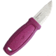 Morakniv Eldris Knife Aubergine Knife, 5.63in Overall, 2.5in Satin SS Blade, Aubergine Two Polymer, M-13203
