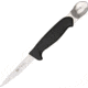 Mora Gutting Knife with Spoon Fixed Blade Knife, 4.5in, Black Polypropylene Handle FT07524