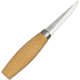 Mora Wood Carving 106 Fixed Blade Knife, SS PE Blade, Hardwood handle FT16305