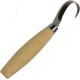 Mora Wood Carving 164 Hook Fixed Blade Knife, SS Hook Plain Blade, Hardwood handle FT18309