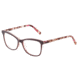 Morgan 201134 Progressive Prescription Eyeglasses, Dark Red On Pink/Brown Confetti Frame, 201134-4436PR