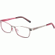 Morgan 203157 Single Vision Prescription Eyeglasses, Black Purple Frame, 203157-540SV