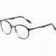 Morgan 203163 Bifocal Prescription Eyeglasses, Blue Petrol Frame, 203163-1005BI