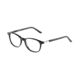 Morgan 201060 Single Vision Prescription Eyeglasses - Black Frame and Clear Lens 201060-8840SV