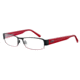 Morgan 203115 Single Vision Prescription Eyeglasses - Black Frame and Clear Lens 203115-407SV