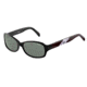 Morgan No. 207150 Sunglasses - Black Frame and Grey Green Lens 207150-8840