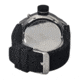 Morphic M24 Series Watch,Black Silicone Band,Silver Hand,Black Bezel,Black Analog Dial,Strap Buckle MPH2401