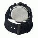 Morphic M28 Series Watch,Black Silicone Band,Red Hand,Black Bezel,Silver Analog Dial,Strap Buckle MPH2803