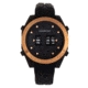 Morphic M76 Series Drum-Roll Strap Watch, Black/Rose Gold, One Size, MPH7605